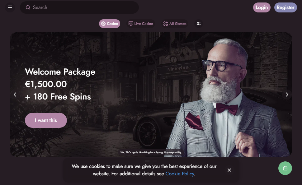 mFortune Casino Mobile screenshot